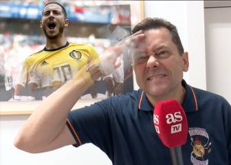 El mensaje de bienvenida de un Roncero en éxtasis a Hazard