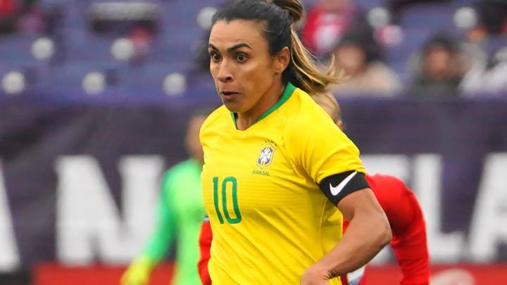 Marta, jugadora de Brasil.