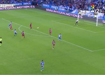 Definición gráfica de quedarte 'a gusto': el obús que da alas al Depor