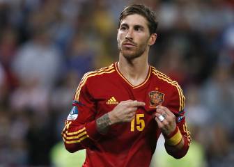 Ramos tiene a tiro el top-10 de los jugadores con más partidos en una selección