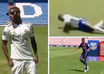 Los momentos más cómicos de las presentaciones de futbolistas