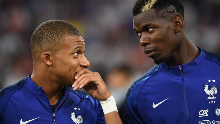 Deschamps Mbappe Sufre Los Mismos Problemas Que Pogba As Com