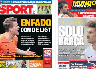 El Barça se enfada con De Ligt