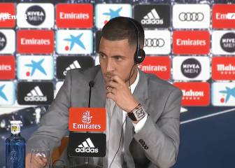 Así fue la presentación de Eden Hazard con el Real Madrid