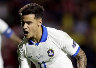 Coutinho y Everton dan a Brasil su primera victoria en la Copa