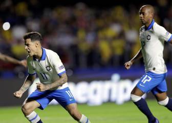 Coutinho lidera a una Brasil que arranca con muchas dudas