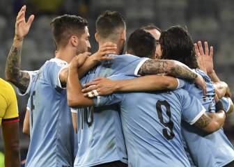 Uruguay destroza a Ecuador