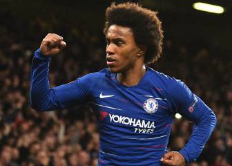 Sky: el Chelsea rechaza 40M€ por Willian del Barça y Atleti