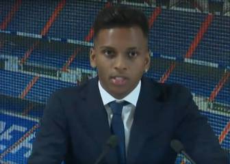 Las primeras palabras de Rodrygo fueron en español