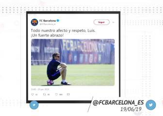 Ramos, Parejo, el Barça...: las redes se vuelcan con el 'adiós' de Luis Enrique