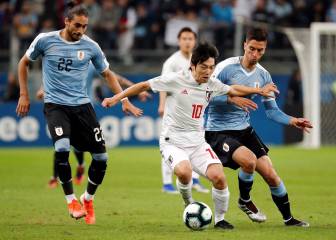 Japón frena a Uruguay