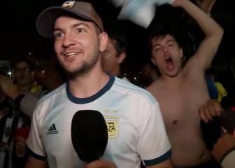 El 'troleo' de los brasileños a un aficionado argentino