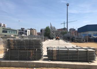El Fuenlabrada comienza las obras del Fernando Torres