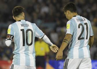 Messi y Dybala no coinciden en el mismo once desde 2017