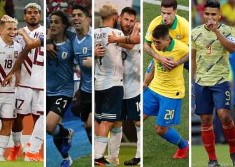 Así fue la fase de grupos de las doce selecciones en la Copa