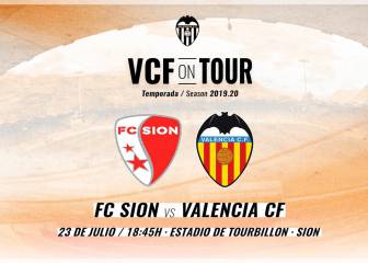 El Sion, segundo amistoso de la pretemporada del Valencia
