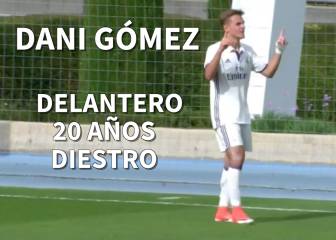 Explosivo, rápido y matador en el área: así se define Dani Gómez, el bombardero del Castilla