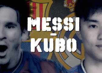 Las extraordinarias similitudes de Kubo y Messi en sus inicios