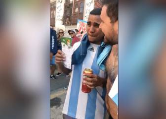 Piel de gallina: el gesto de los fans argentinos con un brasileño que define lo mejor del fútbol