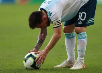 ¡Como para no tener miedo! Vean los goles de Messi a Brasil