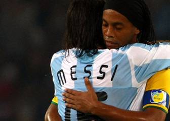 Messi, el jugador más 'brasileño' de Argentina