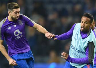 Primer 'pique' entre Militao y Héctor Herrera