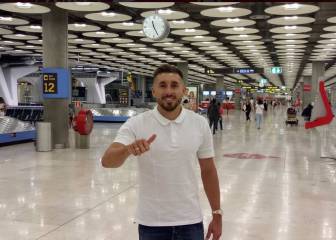 Herrera ya está en Madrid: 