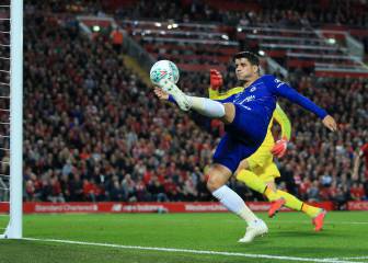 Morata y la irregularidad en su etapa en Stamford Bridge