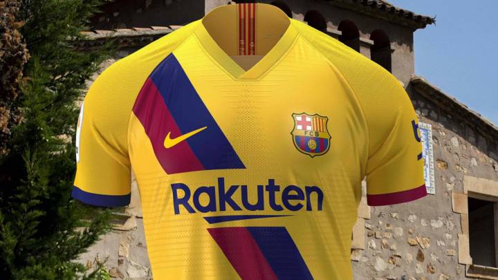 segunda camiseta barcelona 2019