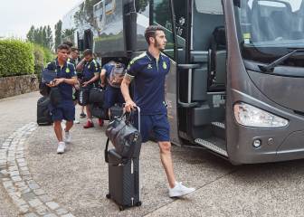 El Espanyol ya está en Navata con Hermoso a la cabeza