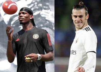 Pogba, cerca del Madrid y Bale, de China, según las apuestas