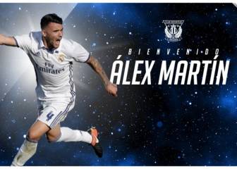 El Leganés ficha hasta 2021 al central castillista Alex Martín