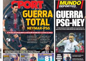 La guerra está servida