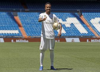 Eder Militao unveiled as new Real Madrid player