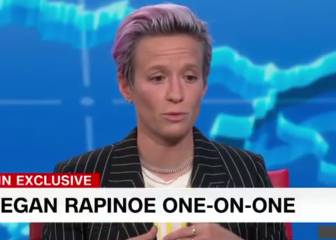 El mensaje de Rapinoe a Trump en CNN que aplauden en redes