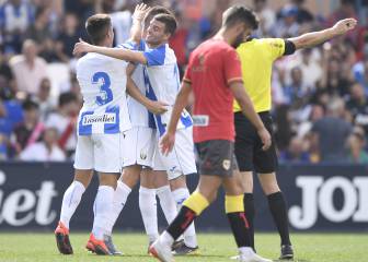 Gumbau salva in extremis la primera derrota del Leganés