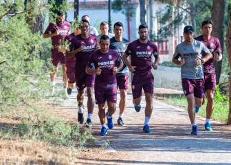Calleja se lleva a la plantilla a correr al Termet