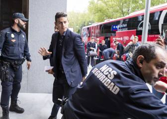 De Laurentiis acerca a James al Atleti: 