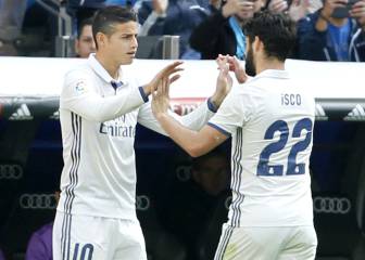 James depending on Isco for Real Madrid future