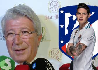 Cerezo esquiva el tema James, la prensa se ríe y su reacción no tiene desperdicio