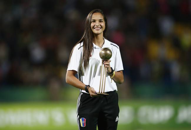Deyna Castellanos, jugadora venezolana.