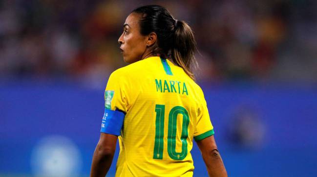 Marta, jugadora brasileña.
