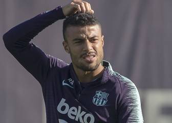 Rafinha reaparece en la sesión de la tarde tras quedarse en el gimnasio por la mañana