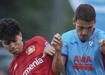 Ekhi Bravo brilla en el empate armero ante el Leverkusen