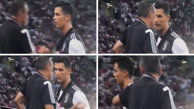 cristiano ronaldo sarri