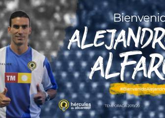Oficial: el Hércules ficha a Alejandro Alfaro hasta 2021