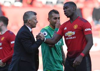 Solskjaer da pistas a Zidane sobre la posición ideal de Paul Pogba
