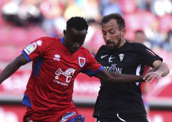 El Numancia no cuenta con Yeboah ni Viguera