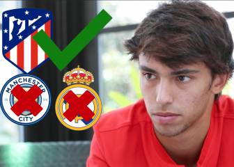 Joao lo tiene clarísimo: la razón por la que está en el Atleti y no en el City o el Madrid