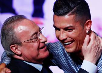 Cristiano, Pérez photographed together for first time since forward's Real Madrid exit